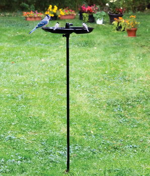 Seed Catcher Tray and Pole Podium