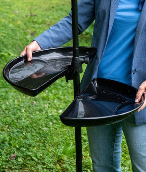 Seed Catcher Tray and Pole Podium